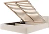 FEDVE Polsterbett Taftan aus Bouclé-Stoff 180x200 cm, Weiß Produktbild-Vorschau 6
