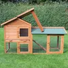 Kaninchenstall, Hasenstall, Hasenvilla, Kleintierstall Produktbild-Vorschau 6