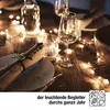 Lichterkette Deko Beleuchtung 120 LED Bernsteinfarben Außen Produktbild-Vorschau 5
