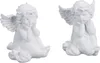 Lot de 2 anges de tombe Relaxdays, résistants aux Voir les images du produit 1
