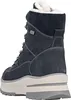 A single blue boot with white fur lining and a thick white and gray sole is shown from the side. Produktbild-Vorschau
