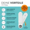Vlippy Butées de porte & fenêtre 4 pièces | Empêche les Voir les images du produit 6