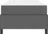 vidaXL Boxspringbett Dunkelgrau 90 x 190 cm Stoff Produktbild-Vorschau 6