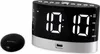 Soundmaster UR580SW, Digitaler Wecker, Schwarz, Silber, FM, Produktbild-Vorschau 4