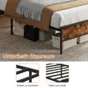 UnboxG Metallbett 90x200 mit Stauraum-Kopfteil,LED und Produktbild-Vorschau 6
