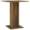 A brown wooden table with a square top and a pedestal base, shown against a white background. Produktbild-Vorschau