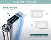 SONNI Panneau de baignoire pour salle de bains avec verre Voir les images du produit 8