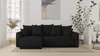 Ecksofa mit Schlaffunktion und Bettkasten DENVER – L-Form Produktbild-Vorschau 2