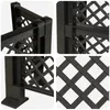 vidaXL Mülltonnengitter Anthrazit 123 x 47 x 114 cm PP Produktbild-Vorschau 7
