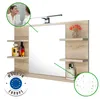 DOMTECH Badezimmerspiegel, LED-Beleuchtung, Ablage, Produktbild-Vorschau 3