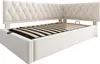 Letto imbottito Sweiko daybed daybed 90x200cm, divano letto Anteprima dell’immagine prodotto 15