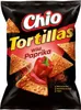 Chio Tortillas Wild Paprika vegetarisch vegan Chipstüte Produktbild-Vorschau 1
