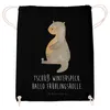 Mr. & Mrs. Panda Beutel Otter Bauch - Schwarz - Geschenk, Produktbild-Vorschau 2
