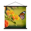 MuchoWow® Textilposter Schmetterling - Insekten - Blumen - Produktbild-Vorschau 1