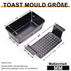 Brotbackform Holzofen Steingutform Toastbrot Kastenform Produktbild-Vorschau 6