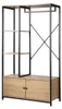 CALICOSY – szafa z półkami i schowkami, 2 drzwi – wys. 167 Podgląd zdjęcia produktu 3