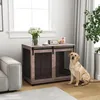 Cage pour chien PawHut, cage pour chien avec 2 portes Voir les images du produit 10