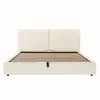 Flieks gestoffeerd bed 180x200 cm met gestoffeerd Productafbeelding-voorbeeld 12