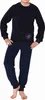 Kuscheliger Jungen langarm Frottee Schlafanzug Pyjama mit Produktbild-Vorschau 1