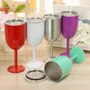 10 oz isoliertes Cocktailglas, doppelwandig, mit hohem Fuß Produktbild-Vorschau 2