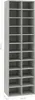 vidaXL Schuhschrank Betongrau 54x34x183 cm Holzwerkstoff Produktbild-Vorschau 12