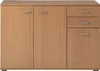 Kommode - Buche Nachbildung - B 106 cm - 3 Türen - 2 Produktbild-Vorschau 6