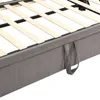 Divano letto ProximaX 90/180 x 200 cm in velluto grigio, Anteprima dell’immagine prodotto 11