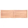 Tischplatte 180x50x(2-6) cm Massivholz Behandelt Baumkante Produktbild-Vorschau 3