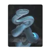 MuchoWow® Mauspad Mousepad Blaue Schlange 19x23 cm - Produktbild-Vorschau 1