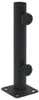 vidaXL Pied de parasol pour mât Ø32/34/38 mm noir mat acier Voir les images du produit 6