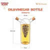 Wilmax | 2-in-1-Essigflasche aus Glas | 2-teiliges Produktbild-Vorschau 3