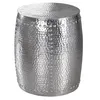 WOHNLING Beistelltisch 42x49x42cm Aluminium Silber Produktbild-Vorschau 6