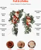 Set di fiori per arco nuziale VEVOR, fiori arancioni, per Anteprima dell’immagine prodotto 5