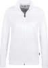 HAKRO Interlock Sweatjacke Damen #227 Gr. XS weiß Produktbild-Vorschau 1