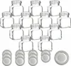 gouveo 12er Set Einmachgläser 120 ml eckig Produktbild-Vorschau 1