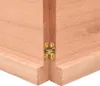 vidaXL Tischplatte Hellbraun 140x50x(2-4)cm Massivholz Produktbild-Vorschau 5