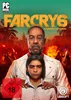 The cover art for Far Cry 6, featuring two characters with a fiery background and game title. Produktbild-Vorschau