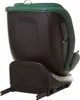 The back and side of a car seat with green fabric padding. Náhľad obrázku produktu