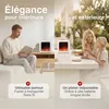KAMINIO Cheminée de table électrique MIA L - Cheminée de Voir les images du produit 3