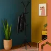 Porte manteaux 12 crochets 170 cm - noir Voir les images du produit 3