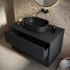 Mobile lavabo Mali 80 cm x 46 cm – Nero opaco – Mobili da Anteprima dell’immagine prodotto 4