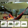 Flintronic Zeltplane Camping Bodenplane Hängematte Tarp Produktbild-Vorschau 8