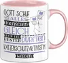 Katzenschutzaktivistin Geschenk Becher Tasse Gott Schuf Produktbild-Vorschau 1