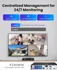 ZOSI 4K PoE Überwachungskamera Set mit 2TB HDD, 4X 8MP Produktbild-Vorschau 2