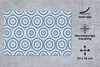 MuchoWow® Mauspad Mousepad Kreis - Blau - Muster 27x18 cm - Produktbild-Vorschau 3