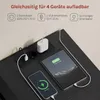 WOLTU Nachttisch mit Ladefunktion, LED-Beleuchtung 25 Produktbild-Vorschau 5