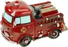 Kremers Schatzkiste Sparschwein Feuerwehrauto 19 cm Produktbild-Vorschau 2