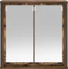 A wooden framed mirrored cabinet. Podgląd zdjęcia produktu
