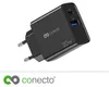 conecto Chargeur USB-C, bloc d'alimentation USB, 2 ports, Voir les images du produit 10