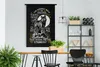 MuchoWow® Wandteppich Wandbehang Wolf - Retro - Briefe - Produktbild-Vorschau 3